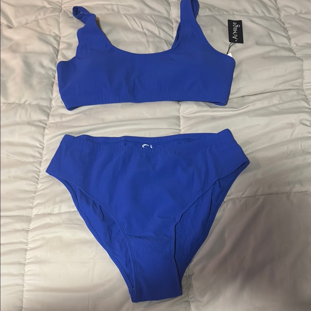 Blue Bikini Set